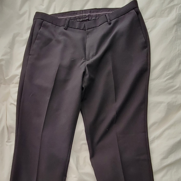George Men's Flat Front Dress Pant - Picture 3 of 8